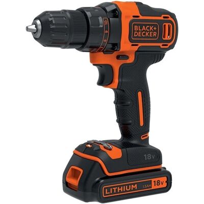 Black & Decker BDCDD186K-QW Kompakt trådløs drill Black & Decker BDCDD186K-QW Kompakt trådløs drill