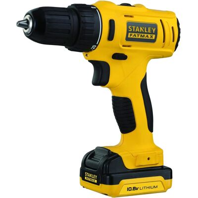 Stanley Kompakter 10,8V Akku-Bohrmaschine - 20 Drehmomenteinstellungen Stanley Kompakter 10,8V Akku-Bohrmaschine - 20 Drehmomenteinstellungen