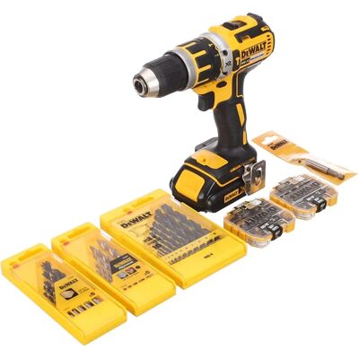 DeWALT Akku-Schlagbohrschrauber-Set - DCK795S2T - 18V, 1,5Ah, Zubehör DeWALT Akku-Schlagbohrschrauber-Set - DCK795S2T - 18V, 1,5Ah, Zubehör
