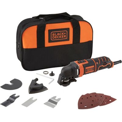 Black & Decker MT300SA2 Herramienta multifunción oscilante - 12 accesorios Black & Decker MT300SA2 Herramienta multifunción oscilante - 12 accesorios