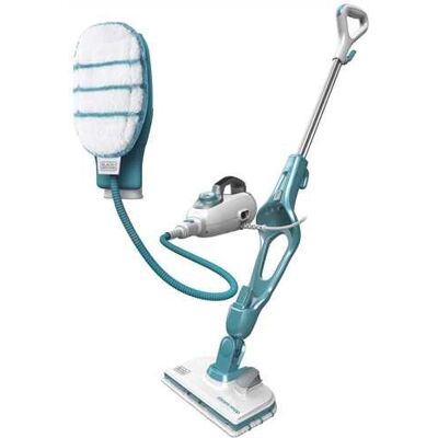 Black & Decker FSMH1321JSM - Turquesa, Blanco - Limpiador a vapor Black & Decker FSMH1321JSM - Turquesa, Blanco - Limpiador a vapor