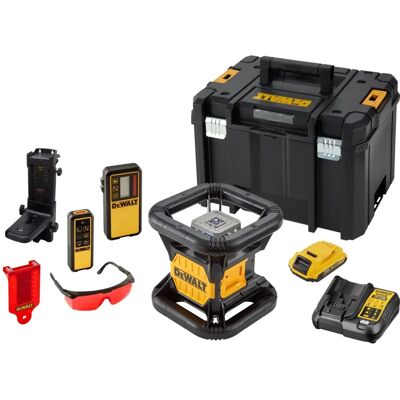 DeWALT DCE079D1R Rotationslaser - 18V, Automatisch, IP67 DeWALT DCE079D1R Rotationslaser - 18V, Automatisch, IP67