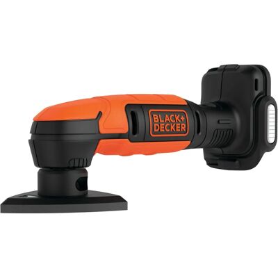 Black & Decker BDCDS12N-XJ Lijadora portátil - Ligera, Sin cable, Puerto de polvo Black & Decker BDCDS12N-XJ Lijadora portátil - Ligera, Sin cable, Puerto de polvo
