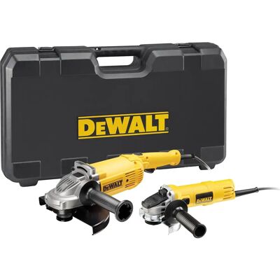 Zestaw szlifierek kątowych DeWALT DWE494TWIN - 230mm + 125mm Zestaw szlifierek kątowych DeWALT DWE494TWIN - 230mm + 125mm