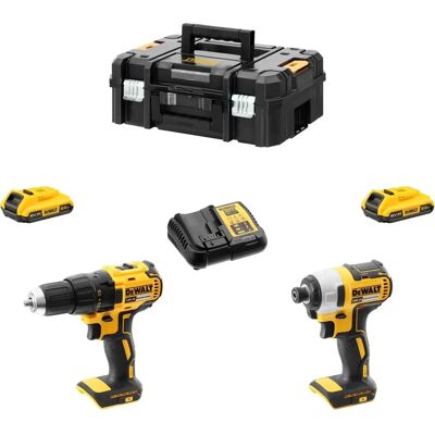 Conjunto de Herramientas DeWalt DCK2059D2T - Taladro y Atornillador de impacto Conjunto de Herramientas DeWalt DCK2059D2T - Taladro y Atornillador de impacto