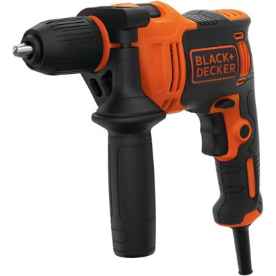 Black & Decker BEH550K-QS Bohrmaschine - 550W, Variabler Geschwindigkeit, Koffer Black & Decker BEH550K-QS Bohrmaschine - 550W, Variabler Geschwindigkeit, Koffer
