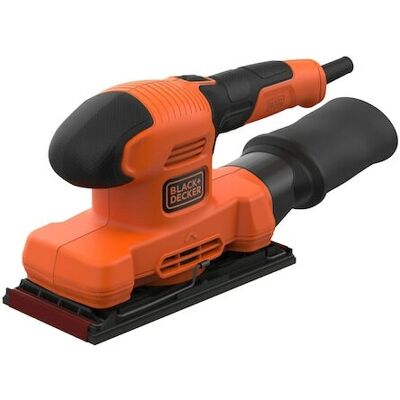 Black & Decker BEW220 1/3 Sheet Sander - Orbital, 150W, Black, Orange Black & Decker BEW220 1/3 Sheet Sander - Orbital, 150W, Black, Orange