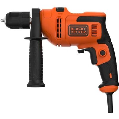 Black & Decker BEH200K-QS Bohrmaschine 2900 U/min - 500W - Kompakt & Ergonomisch Black & Decker BEH200K-QS Bohrmaschine 2900 U/min - 500W - Kompakt & Ergonomisch