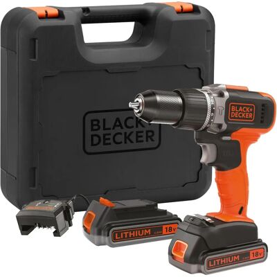 Black & Decker Model BCD003ME2K Boor - 18V, Doppelte Batterijen Black & Decker Model BCD003ME2K Boor - 18V, Doppelte Batterijen