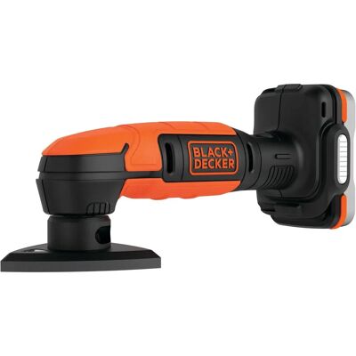 Black & Decker BDCDS12S1-QW Akku-Detail-Schleifer - Dreieckspad 89mm - 40 min Black & Decker BDCDS12S1-QW Akku-Detail-Schleifer - Dreieckspad 89mm - 40 min