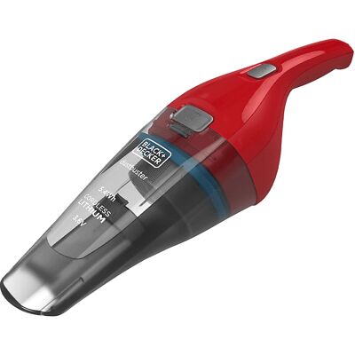 Aspirateur à main sans fil Black & Decker NVC115WAR - 3,6 V, 11,5 min, 0,38L, 8 AW Aspirateur à main sans fil Black & Decker NVC115WAR - 3,6 V, 11,5 min, 0,38L, 8 AW