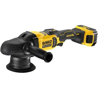 Dewalt DCM848P2-QW Polierer - Zweischicht, 18V, 5Ah, Gelb Dewalt DCM848P2-QW Polierer - Zweischicht, 18V, 5Ah, Gelb