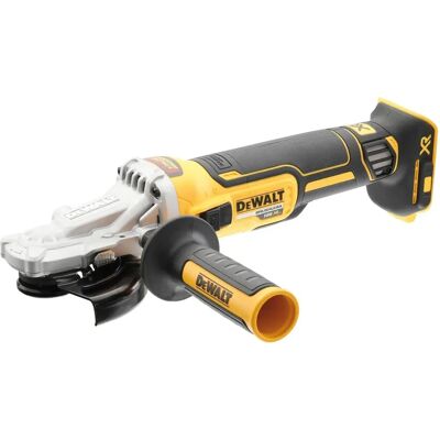 DeWalt 18V Platt Huvud Vinkelslip Set - Kompakt, Säkerhetsfunktioner DeWalt 18V Platt Huvud Vinkelslip Set - Kompakt, Säkerhetsfunktioner