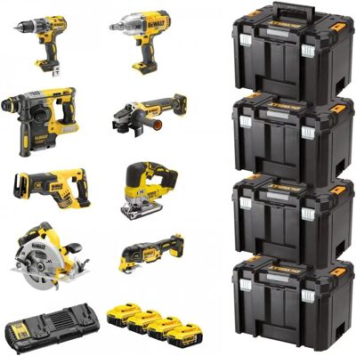 DeWalt DCK865P4T Werkzeugset - Kompakt und Vielseitig DeWalt DCK865P4T Werkzeugset - Kompakt und Vielseitig