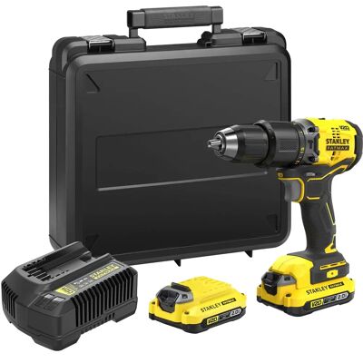 Trapano senza spazzole Stanley SFMCD715D2K - 60 Nm Trapano senza spazzole Stanley SFMCD715D2K - 60 Nm