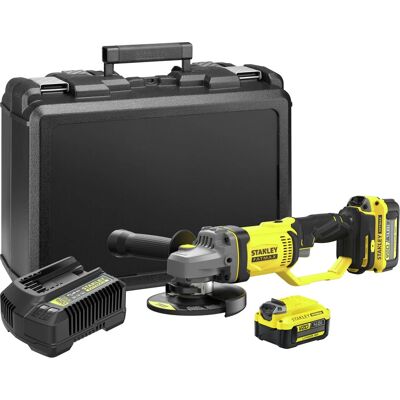 Stanley SFMCG400M2K Winkelschleifer - 125mm, 8500 U/min, V20 Li-Ion Stanley SFMCG400M2K Winkelschleifer - 125mm, 8500 U/min, V20 Li-Ion