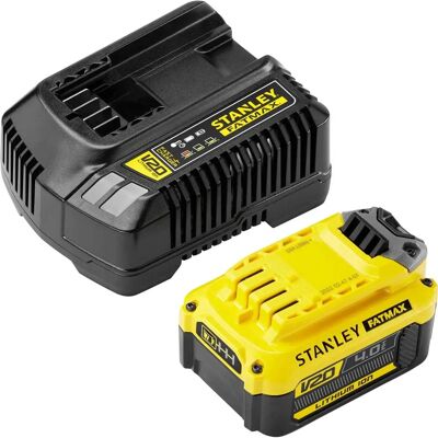 Stanley Fatmax V20 Sfmcb14m1 18V Cordless Battery & Charger Kit Stanley Fatmax V20 Sfmcb14m1 18V Cordless Battery & Charger Kit