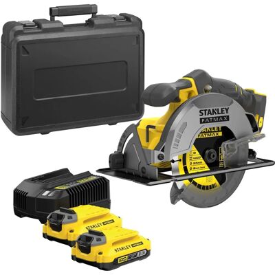 Stanley V20 Bezprzewodowa Piła Tarczowa - 2x 4,0Ah Baterie i Akcesoria Stanley V20 Bezprzewodowa Piła Tarczowa - 2x 4,0Ah Baterie i Akcesoria