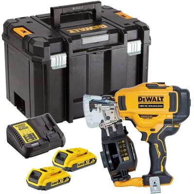DEWALT DCN45RND2 XR Roof Coil Nailer - 18V, 2x2.0Ah Li-ion DEWALT DCN45RND2 XR Roof Coil Nailer - 18V, 2x2.0Ah Li-ion