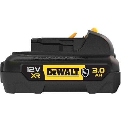 Batterie DeWALT DCB124G-XJ 12V 3Ah Résistante à l'huile - Publicité Batterie DeWALT DCB124G-XJ 12V 3Ah Résistante à l'huile - Publicité