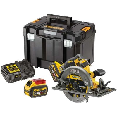 DeWalt 54V Akku-Kreissäge - 190mm, 2 Akkus, TSTAK DeWalt 54V Akku-Kreissäge - 190mm, 2 Akkus, TSTAK