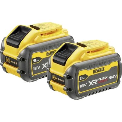 DeWALT DCB547X2 9Ah 18V Akku - Schwerlast Energiepaket DeWALT DCB547X2 9Ah 18V Akku - Schwerlast Energiepaket