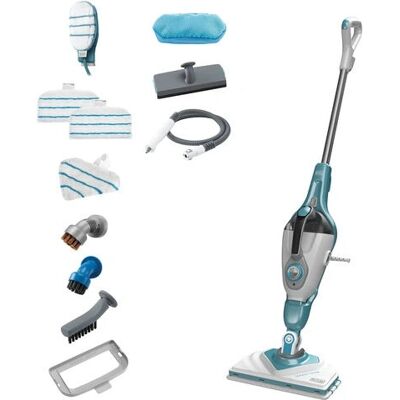 Black & Decker BHSM169DSM - Bleu/Gris - Nettoyeur vapeur portable - Publicité Black & Decker BHSM169DSM - Bleu/Gris - Nettoyeur vapeur portable - Publicité