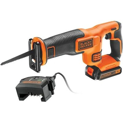 Black & Decker BDCR18C1-GB Reciprocating Saw - Orange Black & Decker BDCR18C1-GB Reciprocating Saw - Orange