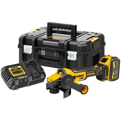 DeWALT DCG409T1 125mm kulmahiomakone FlexVolt 6Ah Akku DeWALT DCG409T1 125mm kulmahiomakone FlexVolt 6Ah Akku