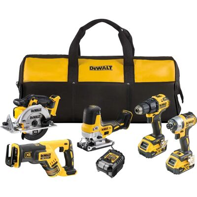 DeWalt DCK501P2 18V Trådlöst Verktygssats - 5 st DeWalt DCK501P2 18V Trådlöst Verktygssats - 5 st