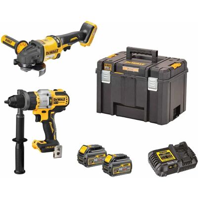 DeWalt Werkzeugset - Flexvolt & 18V - Bohrmaschine & Winkelschleifer DeWalt Werkzeugset - Flexvolt & 18V - Bohrmaschine & Winkelschleifer