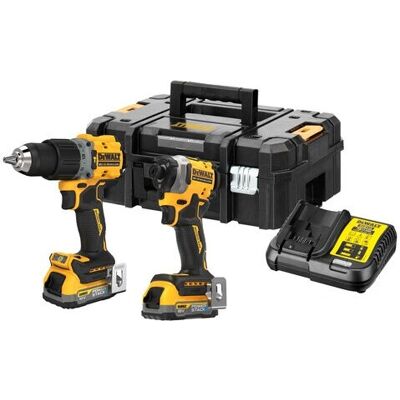 DeWALT DCK2050E2T-QW Akku-Tool-Kit - Hammerbohrer & Impact-Schrauber DeWALT DCK2050E2T-QW Akku-Tool-Kit - Hammerbohrer & Impact-Schrauber