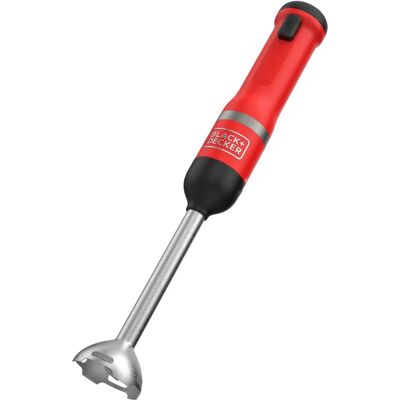 Black & Decker BCKM1012KR - Rouge - Mixeur plongeant - Publicité Black & Decker BCKM1012KR - Rouge - Mixeur plongeant - Publicité