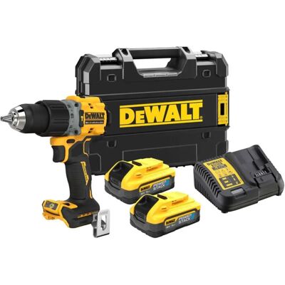 DeWalt Akku-Schlagbohrschrauber 18V - 90Nm, 2x 5 Ah Powerstack DeWalt Akku-Schlagbohrschrauber 18V - 90Nm, 2x 5 Ah Powerstack