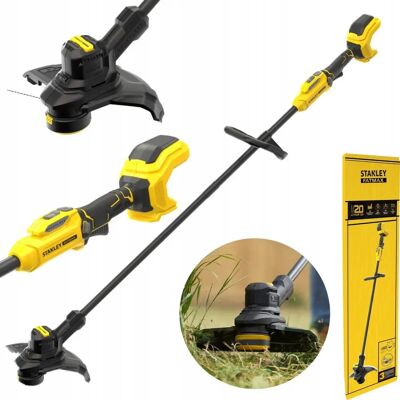 Stanley V20 Bürstenloser Fadentrimmer - 28/33cm - Leicht & Langlebig Stanley V20 Bürstenloser Fadentrimmer - 28/33cm - Leicht & Langlebig