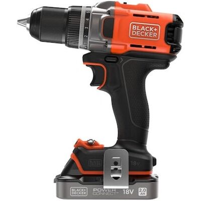 Black & Decker BCD382D1XC - bormașină fără fir 18V 2Ah Black & Decker BCD382D1XC - bormașină fără fir 18V 2Ah