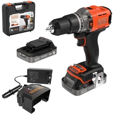 Black & Decker BCD383D2XK-QW - Akkupora 18V Black & Decker BCD383D2XK-QW - Akkupora 18V