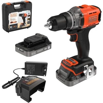 Black & Decker BCD382D2XK - Gaură - Portocaliu Black & Decker BCD382D2XK - Gaură - Portocaliu