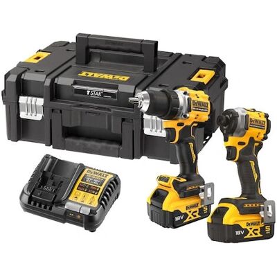 DeWALT DCK2051P2T-QW Akku- und Elektrowerkzeugset - Power Tool Combo Kit DeWALT DCK2051P2T-QW Akku- und Elektrowerkzeugset - Power Tool Combo Kit