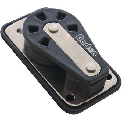 Barton Marine 370kg Model 8mm Flat Pulley - pulley Barton Marine 370kg Model 8mm Flat Pulley - pulley
