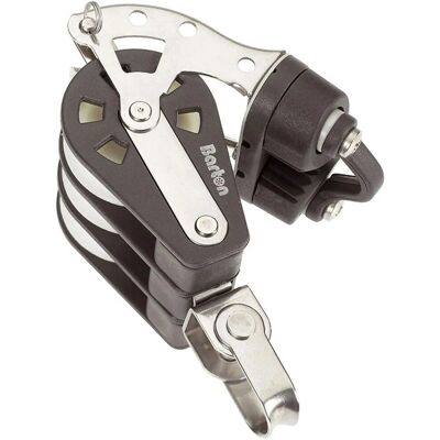 Barton Marine 400kg Triple Swivel Pulley - Pulleys Barton Marine 400kg Triple Swivel Pulley - Pulleys