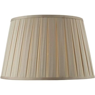 Dar Degas Taupe Faux Silk Drum Shade - Lampshade Dar Degas Taupe Faux Silk Drum Shade - Lampshade