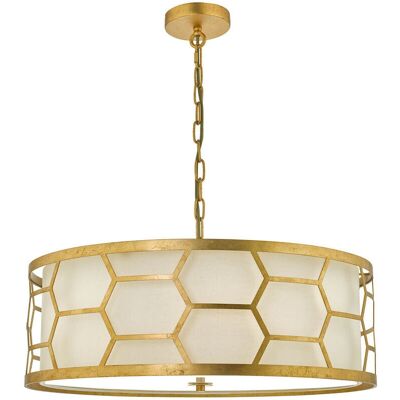 Dar Lighting Epstein 4 Light Ceiling Pendant - Ceiling Light Dar Lighting Epstein 4 Light Ceiling Pendant - Ceiling Light