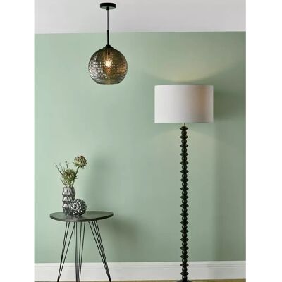 Dar Lighting - SOR0110 Soren - Smoked Glass Dar Lighting - SOR0110 Soren - Smoked Glass