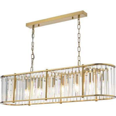 Dar Lighting Kiran 7 Light Bar Ceiling Pendant - Ceiling Pendant Light Dar Lighting Kiran 7 Light Bar Ceiling Pendant - Ceiling Pendant Light
