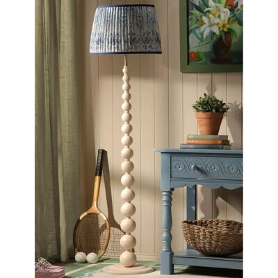 Joules - Harewood - Cream - Bobbin - Floor lamp Joules - Harewood - Cream - Bobbin - Floor lamp