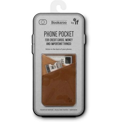 if Bookaroo Phone Pocket - Marron - Étui Téléphone if Bookaroo Phone Pocket - Marron - Étui Téléphone