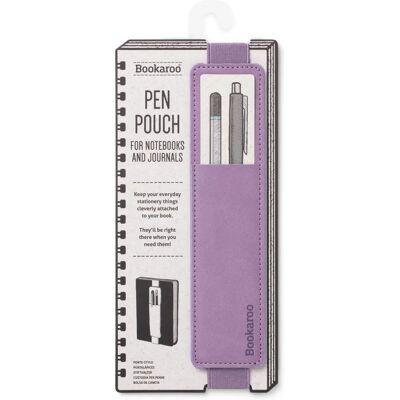 Bookaroo Pen Pouch - Aubergine - Pen Pouch Bookaroo Pen Pouch - Aubergine - Pen Pouch