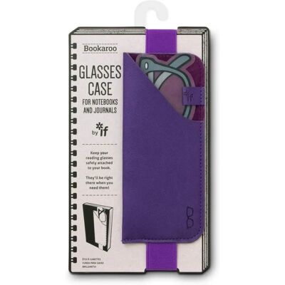 Bookaroo Purple Glasses Case - Eyeglasses Holder Bookaroo Purple Glasses Case - Eyeglasses Holder