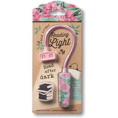 Luce da lettura per amanti dei libri IF - Floral - Luce compatta Luce da lettura per amanti dei libri IF - Floral - Luce compatta